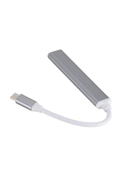 HOPE R USB 3.1 Type C hub with 4 USB 3.0 ports, aluminum housing