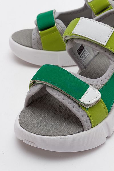 mnpc Boy's Green Anatomical Sports Sandals