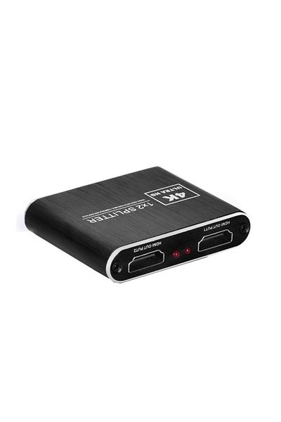 HOPE R HDMI splitter 4Kx2K@30Hz, 1 input 2 outputs, HDCP 1.4, UltraHD, slim, black