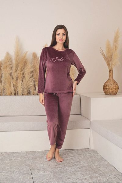 Asel Velvet Women's Pajama Set