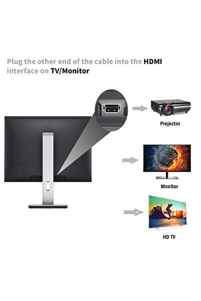 HOPE R VGA male to HDMI male converter cable with audio and USB, 3m, black