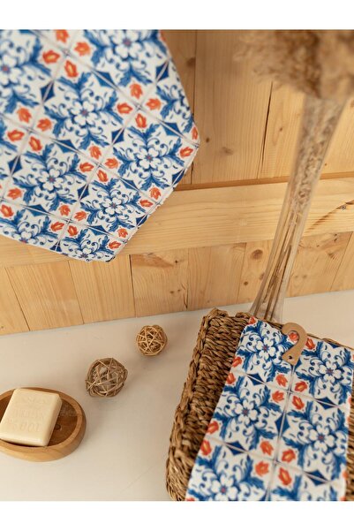 Baveno %100 Pamuk İkili 40x66 cm Renkli & Nakışlı Koleksiyon Havlu Seti