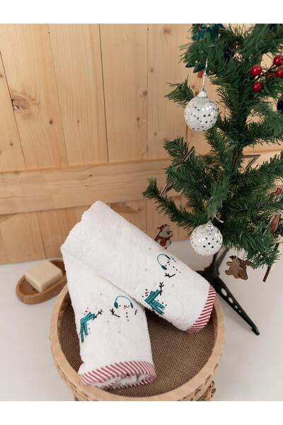 Baveno 45x70 см Набір з 2 рушників з вишитим візерунком - 100% бавовна Baveno