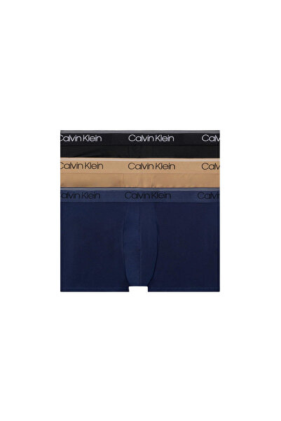 Calvin Klein Erkek Siyah Boxer - Low Rise, 3’lü Paket