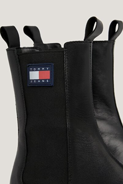 Tommy Hilfiger Dámské Tommy Hilfiger Logo Gumová podrážka Elastické boční panely Podpatky Stylový vzhled