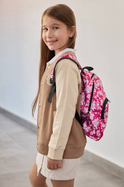 Fulla Moda Unisex Rabbit Patterned School Bag