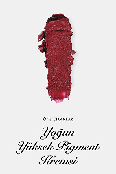 Gaddot Garnet - Nemlendirici Parlak Bordo Ruj - Tek Sürüşte Yoğun Renk