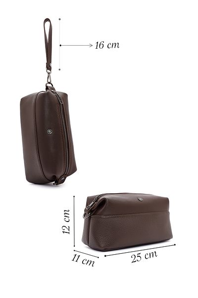 Derimod Men's Brown Handbag 24Wbd 310214