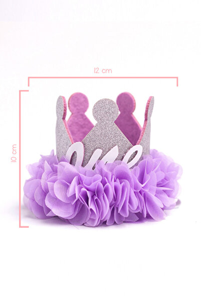 Le Mabelle Lilac 1 Year Old Queen Birthday Crown