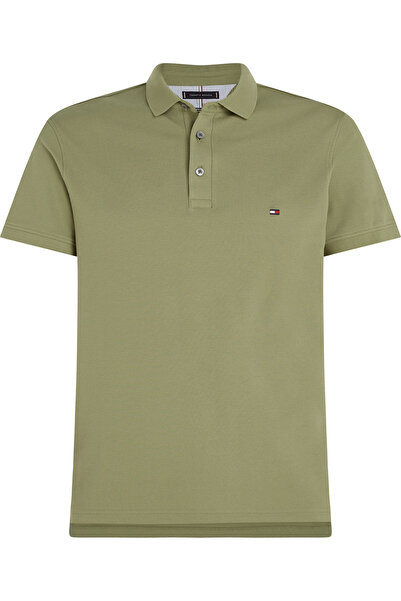 Tommy Hilfiger Men's Organic Cotton Polo Collar Short Sleeve with Brand Logo ...