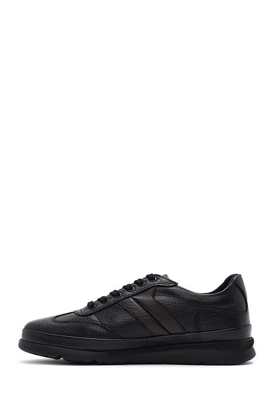 Derimod Men's Black Lace-Up Leather Casual Shoes 25Sfd6743Ft