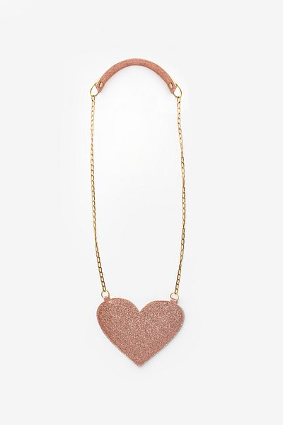 Le Mabelle Rose Heart Shaped Girl's Bag