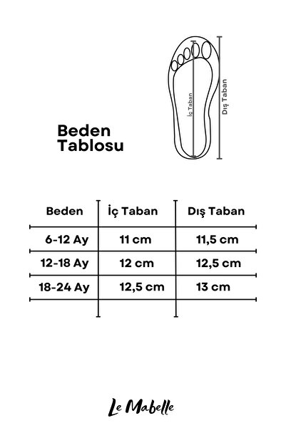 Le Mabelle Beyaz Pullu Cırtlı Deri Kız Bebek Makosen