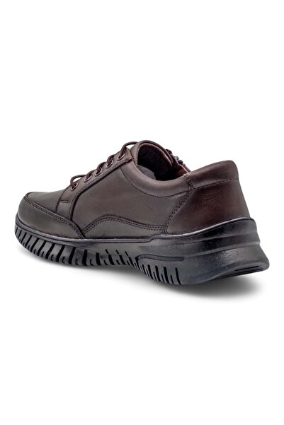 Voyager 9404 Women's Khaki Leather Comfort Shoes