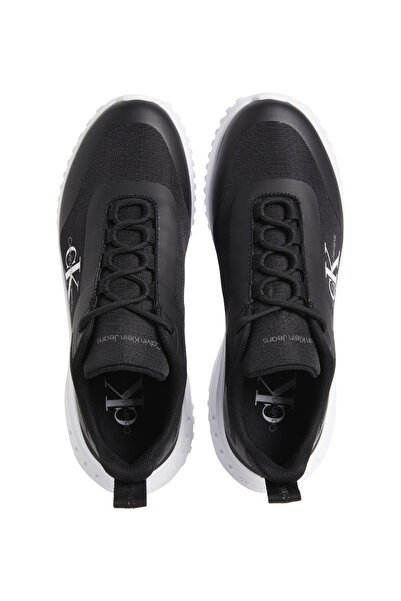 Calvin Klein Kadın Marka Logolu Günlük Kullanıma Uygun Siyah-Beyaz Sneaker YW0YW01442 0GM
