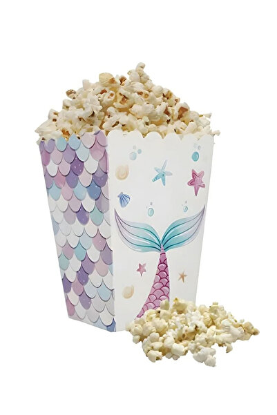 Le Mabelle Lilac Mermaid Printed 8-Piece Corn Box