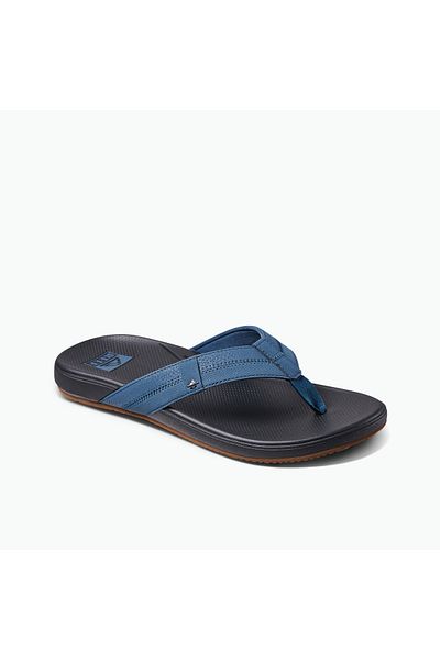Reef Men's Blue Flip Flops Cushion Phantom 2.0 Slippers - Cj4345-065