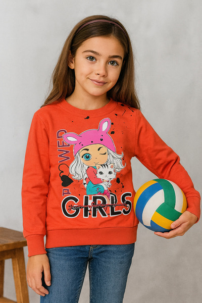 mini pırpır Hanorac pentru copii - Croială relaxată și design elegant