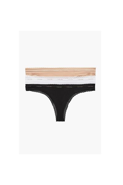 Calvin Klein Women's 3 Piece Underwear Qd3802E-Fiy