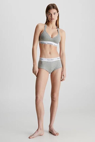 Calvin Klein Kadın Marka Logolu Elastik Bantlı Yüksek Belli Nefes Alabilen Kumaşlı Sportif Görünümlü