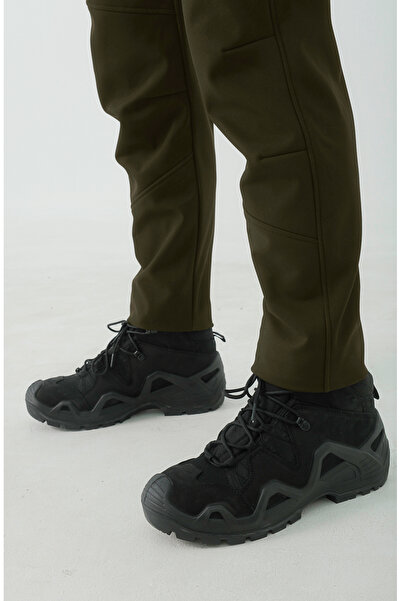 Longberg Erkek Kışlık Içi Polarlı Rüzgar Geçirmez Softshell Pantolon Prs-1779