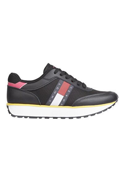 Tommy Hilfiger Kadın SİYAH Kadın Spor Ayakkabı EN0EN020540GJ Siyah