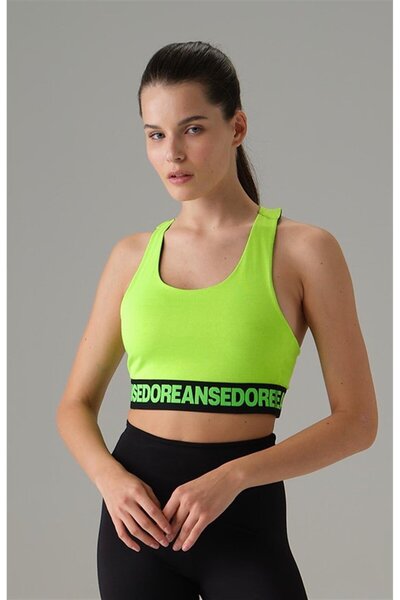 Doreanse Women's Neon Green Sports Bra 5576