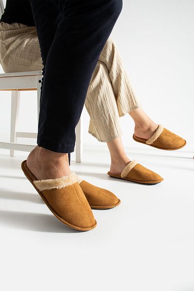 Special Action Men's and Women's Home Slippers - Winter Dowry Slippers with Fur Inside, Light Sole, Noiseless (Narrow Fit)