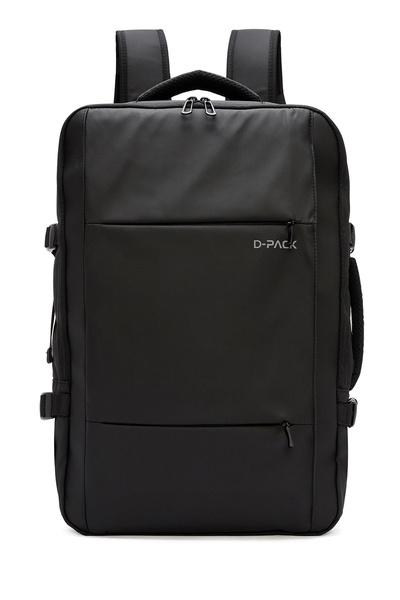 Derimod Men's Black Technological Backpack - D-Pack 24SBD30076F