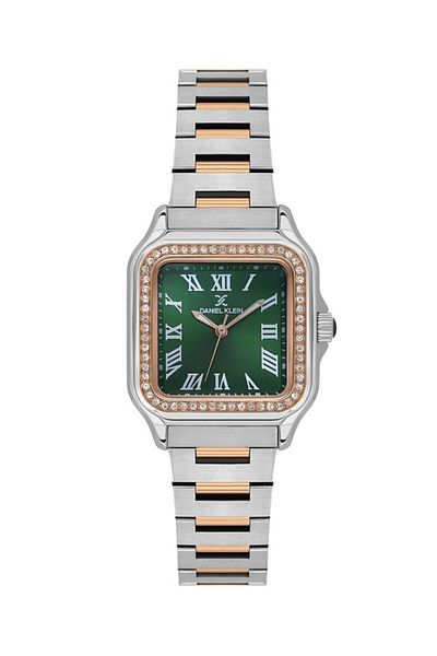 Daniel Klein Dk.1.14040-6 Stone Design Square Dial Metal Cord Metal Case 3 Atm Water Resistant Met