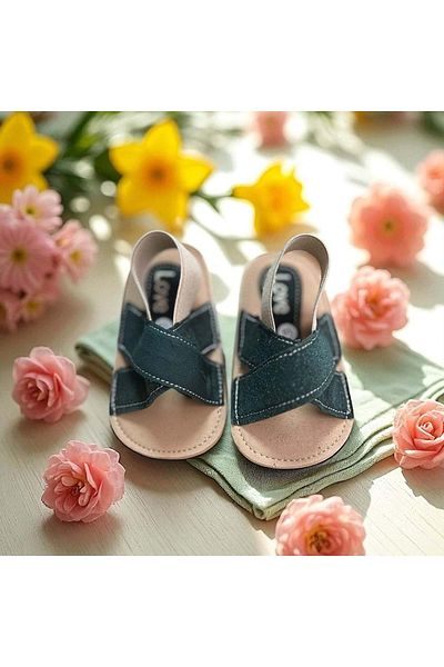 Balgüneş Tekstil Cross Sandals Booties Khaki