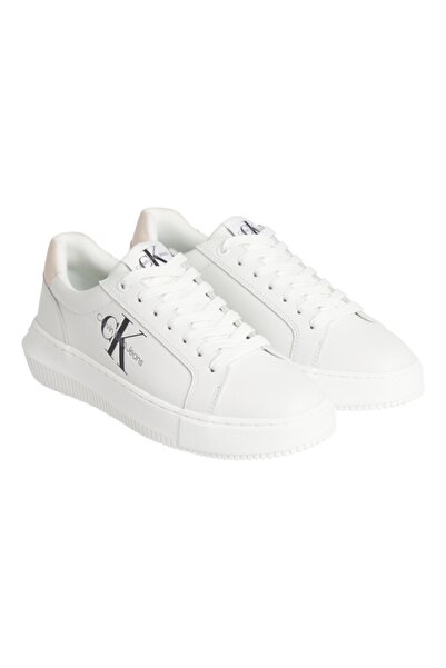 Calvin Klein Women's White Damen Turnschuhe YW0YW0082302T Weiß