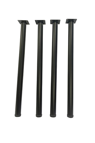MOPPO Metal Boyalı Alttan Ayarlanabilir 4'lü Masa Ayağı 71 cm