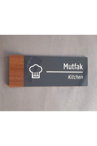 Yönline Wooden Serisi Mutfak Yönlendirme Tabelası