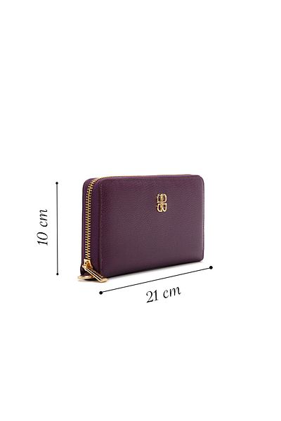 Derimod Std Women's Classic Purple Wallet - 000A2D5043Ft
