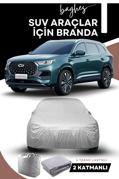 Baghes SUV Araçlara Uyumlu Premium Kalite Oto Araba Brandası - Örtüsü