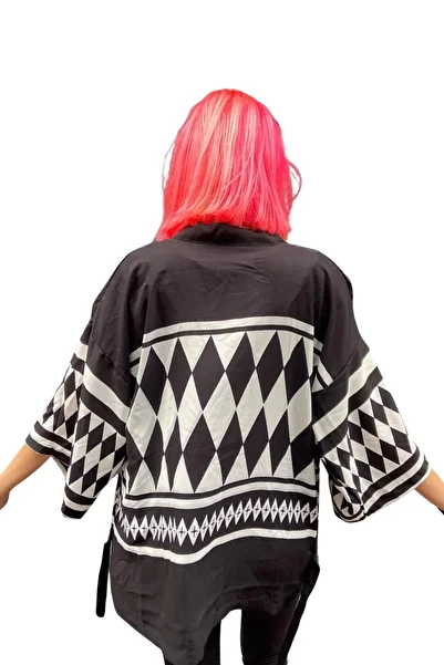 FG KONNİCHİWA Demon Slayer Kimetsu No Yaiba Zenitsu Unisex Kimono - KONNİCHİWA