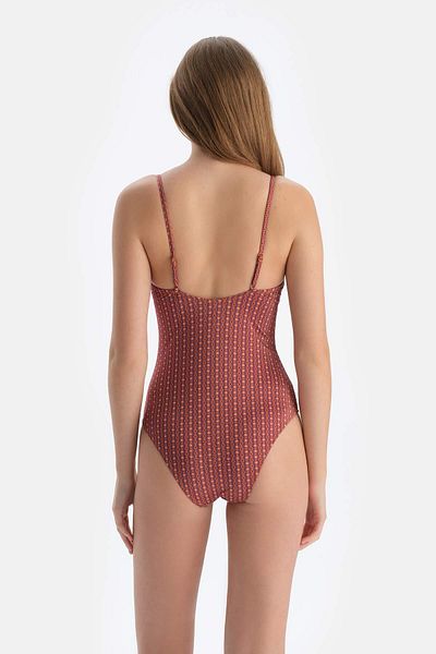 Dagi Brown Underwire Swimsuit