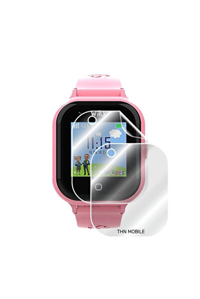 THN MOBILE Wi̇ky Watch 4S Flexible Nano Smart Watch Screen Protector (2 Pcs)