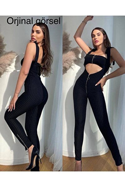 hipnoz butik Kadın Iki Parça Tulum(ORİJİNAL GÖRSEL)