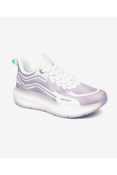 Greyder Pantofi sport alb liliac de damă 5Y2SA18180