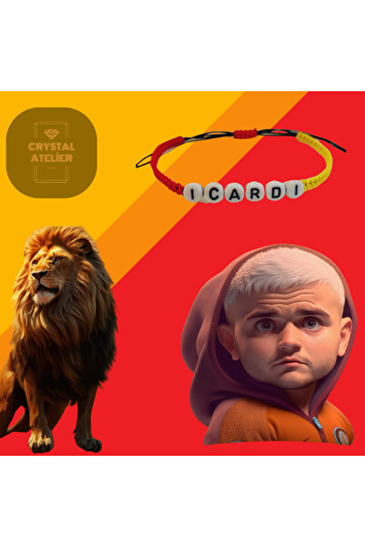 Crystal Atelier Galatasaray M.âu.ro İ'cârdi Aşkın Olayım Harfli Makrome Örgü ...