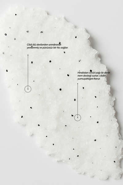 NQX PULL Vücut Peeling Maske Body Scrub Besleyici Arındırıcı Nemlendirici Batık Giderici