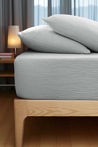 Cottonest 100% ΒΑΜΒΑΚΙ ΣΕΤ ΣΕΝΤΟΝΙΩΝ ΜΟΥΣΛΙΝΑΣ 2 ΣΤΡΩΣΕΩΝ 50 * 70 ΜΙΑ ΜΑΞΙΛΑΡ...