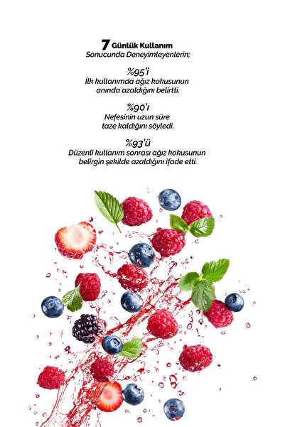 NQX PULL Ağız Koku Spreyi Anında Koku Giderici Sprey Orman Meyveli