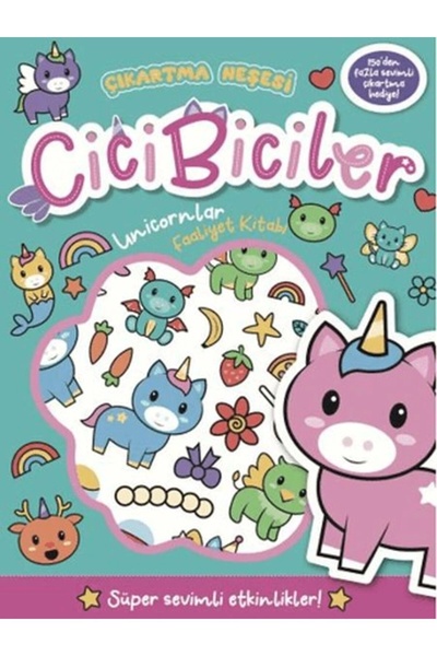 Beta Kids Yayınları Cicibiciler Unicornlar Faaliyet Kitabı