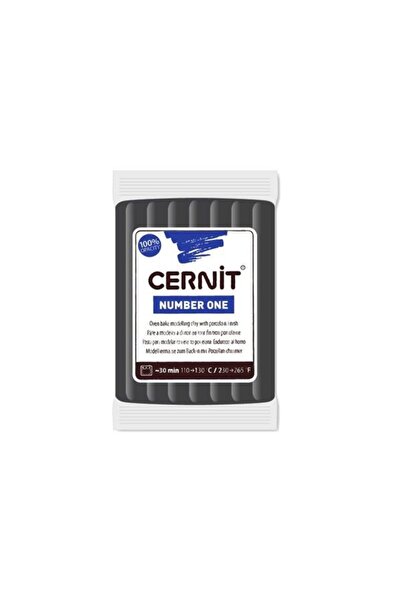 Cernit Number One Polimer Kil 56gr Black 100