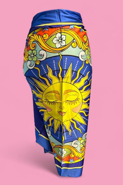 BAHELS 95*145 Cm Sun Patterned Special Design Pareo