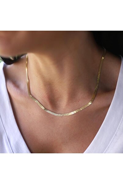 ByGoldenHouse İpek Hasır Kolye