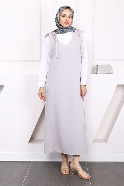 İmajButik جيليه ربطة عنق رمادية